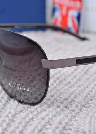 Фирменные солнцезащитные очки  thom richard tr9018 капля безоправная3 фото