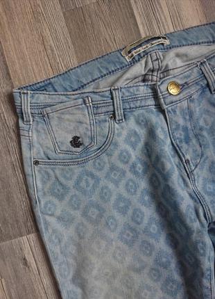 Женские джинсы с рисунком р.28 (42/44) брюки штаны6 фото
