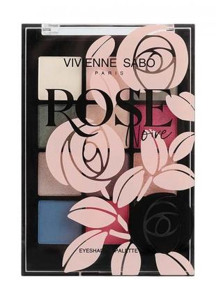 Vivienne sabo rose noire палетка теней для век1 фото