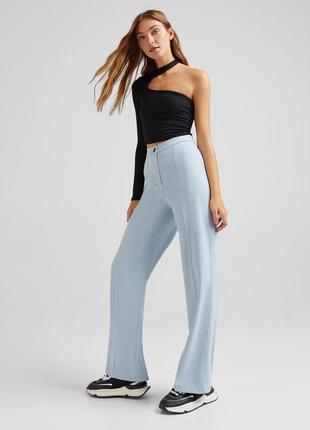 Широкие штаны bershka wide leg