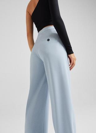 Широкие штаны bershka wide leg2 фото