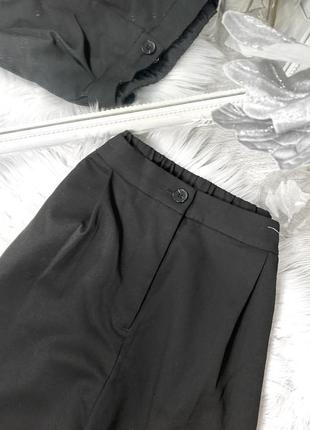 Чёрные брюки с лампасом3 фото