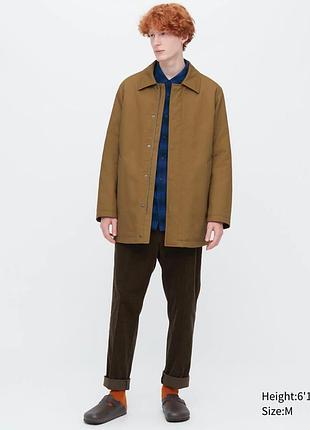 Чоловіче утеплене півпальто uniqlo