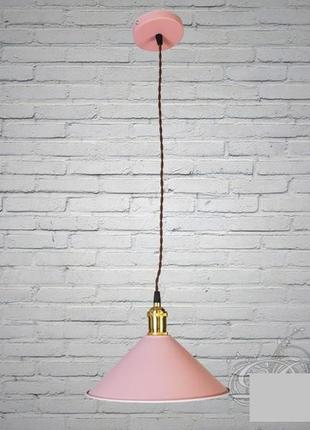 Люстра-підвіс світильник у стилі loft 6610/1pinkдне