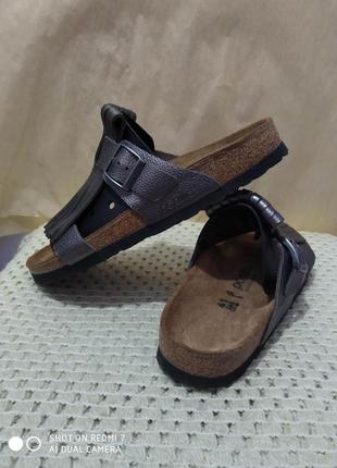 Кожаные шлепанцы papillio от birkenstock