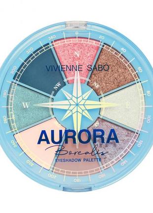 Vivienne sabo aurora borealis
палетка теней для век