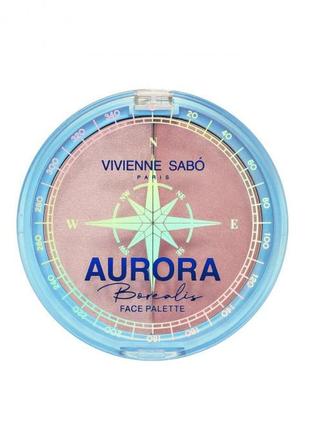 Vivienne sabo aurora borealis 
палетка для скульптурирования лица