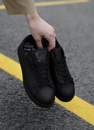 Женские кроссовки adidas stan smith black 36-39-404 фото