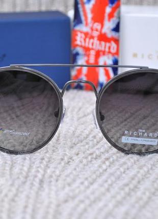 Фирменные солнцезащитные очки  thom richard tr9002 круглые