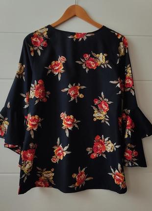 Блуза з квітковим принтом турція