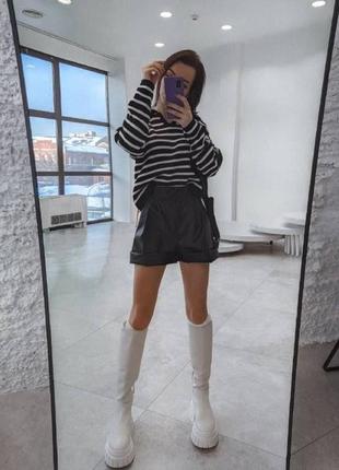 Шорты кожа матовая/ предоплата 💵