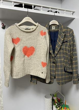 Шерстяный итальянский свитер rich&royal