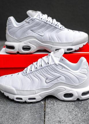Кросівки nike air max tn plus white