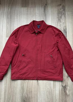 Вінтажна куртка gant usa zip-up windcheater1 фото