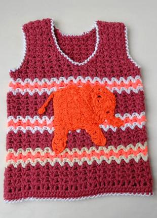 Жилет дитячий, дитяча безрукавка 2-3 роки (3)