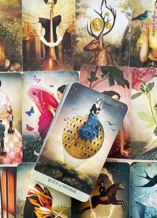 Комплект карт таро і оракул містичних моментів / tarot & oracle of mystical moments6 фото