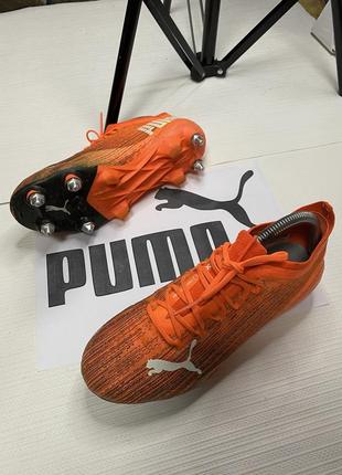Бутси копочки puma ultra orange