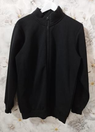 Свитшот реглан толстовка кофта на флисе с замком