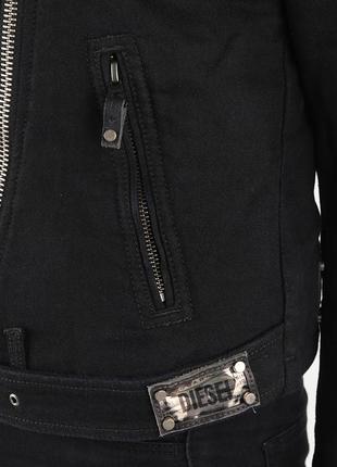 Байкерская брутальная куртка/косуха diesel reboot-b-biker

джинсовка деним/воловья кожа панк гранж рокерская неформальная3 фото