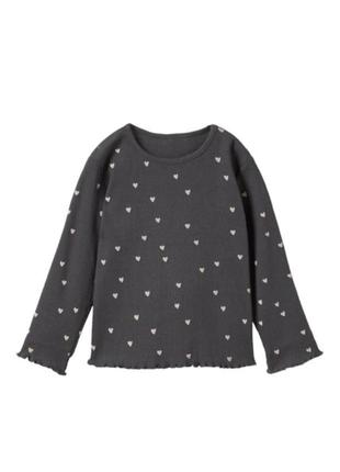 Кофтинка в популярний рубчик zara
