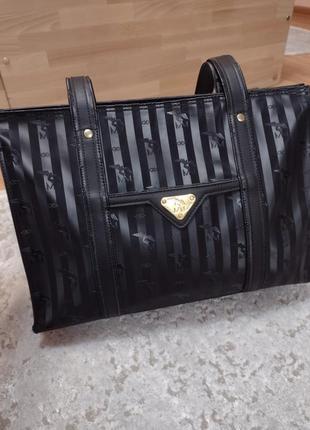 Оригинальная сумка-шоппер maison mollerus черная boston mega2 фото