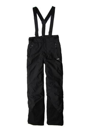 Теплые термо зимние горнолыжные влагостойкие штаны брюки полукомбинезон комбинезон decathlon wedze6 фото