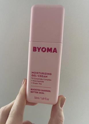Byoma moisturising gel cream зволожуючий крем гель 50 ml4 фото