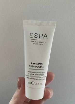 Мелкодисперсный скраб для лица espa refining skin polish 15 ml1 фото