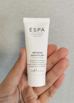 Дрібнодисперсний скраб для обличчя espa refining skin polish 15 ml