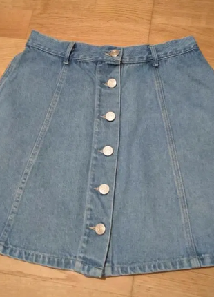 Спідниця літня джинсова1 фото