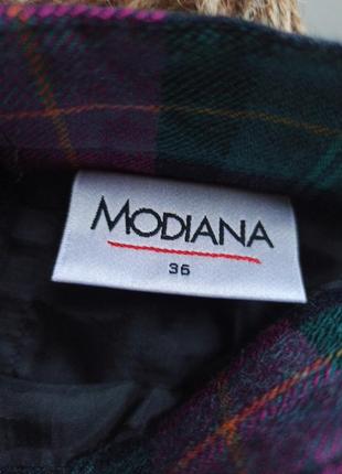 Modiana woolmark юбка шерсть винтаж4 фото