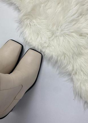 Новые женские ботинки сапоги на каблуках с квадратным носком plt осенние весенние9 фото