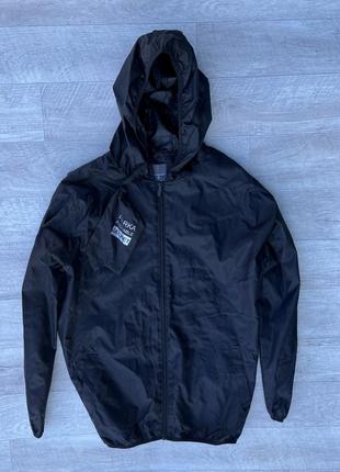 Ветровка primark черная  packable l куртка легкая