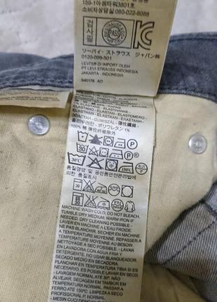 Брендові фірмові демісезонні зимові стрейчеві джинси levi's 514,оригінал,нові,розмір 32/32.9 фото