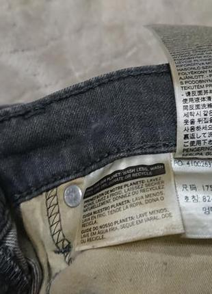 Брендові фірмові демісезонні зимові стрейчеві джинси levi's 514,оригінал,нові,розмір 32/32.10 фото