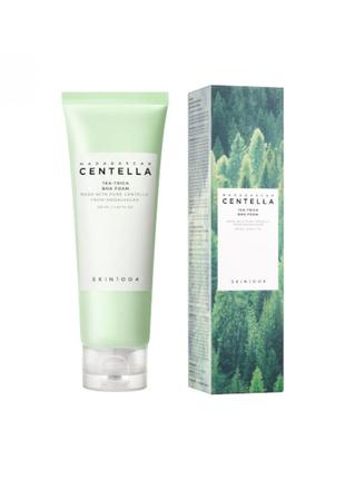 Пінка з чайним деревом і bha кислотою skin1004 madagascar centella tea-trica bha foam