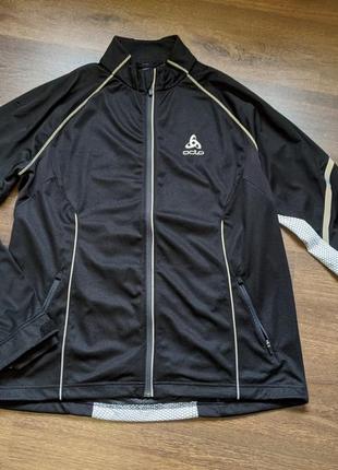Куртка odlo logic windproof на мембрані вітровка спорт біг туризм вело2 фото