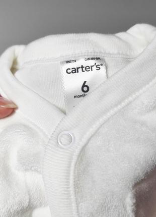 Махрова кофта carters 3м, 6м2 фото