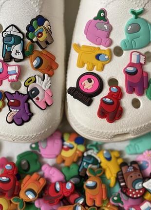 Джибитс джибітс jibbitz амонг ас прикраса для crocs