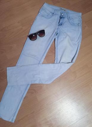 Літні голубі джинси / штаны / джинсы1 фото