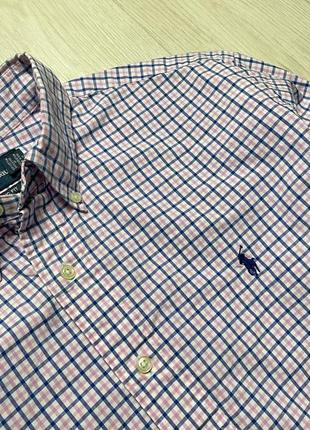 Мужская премиальная рубашка polo ralph lauren, размер xl3 фото