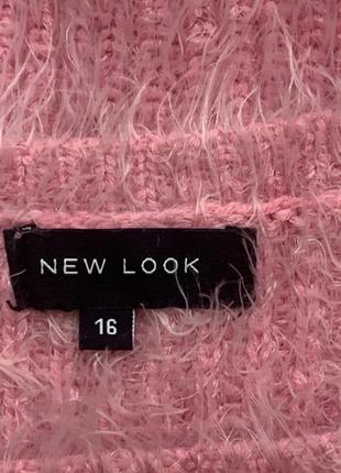 Теплий светр травичка new look щільне в'язання розмір 16/2xl6 фото