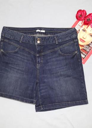Шорты шорти женские джинсовые размер 54 / 20 стрейчевые