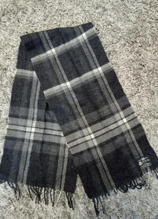 Шикарный качественный шерстяной шарф