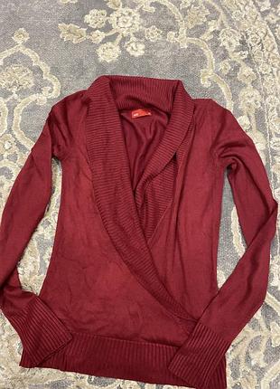 Кофта зверху на маєчку чи на гольфик