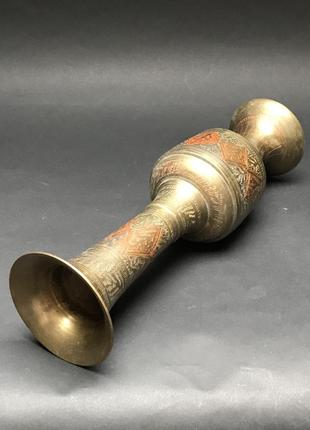 Ваза латунь индия