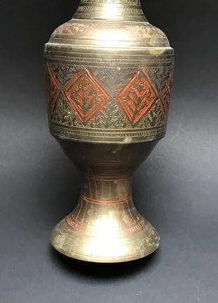 Ваза латунь индия