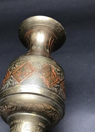 Ваза латунь индия