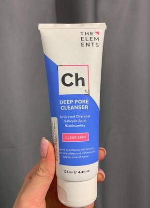 Глубоко очищающее средство the elements deep pore cleanser 125 мл1 фото