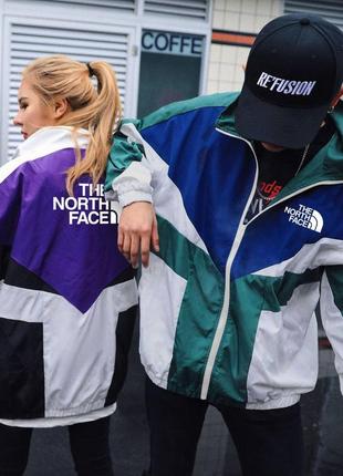 Винтажная  ветровка the north face  мужская / женская5 фото